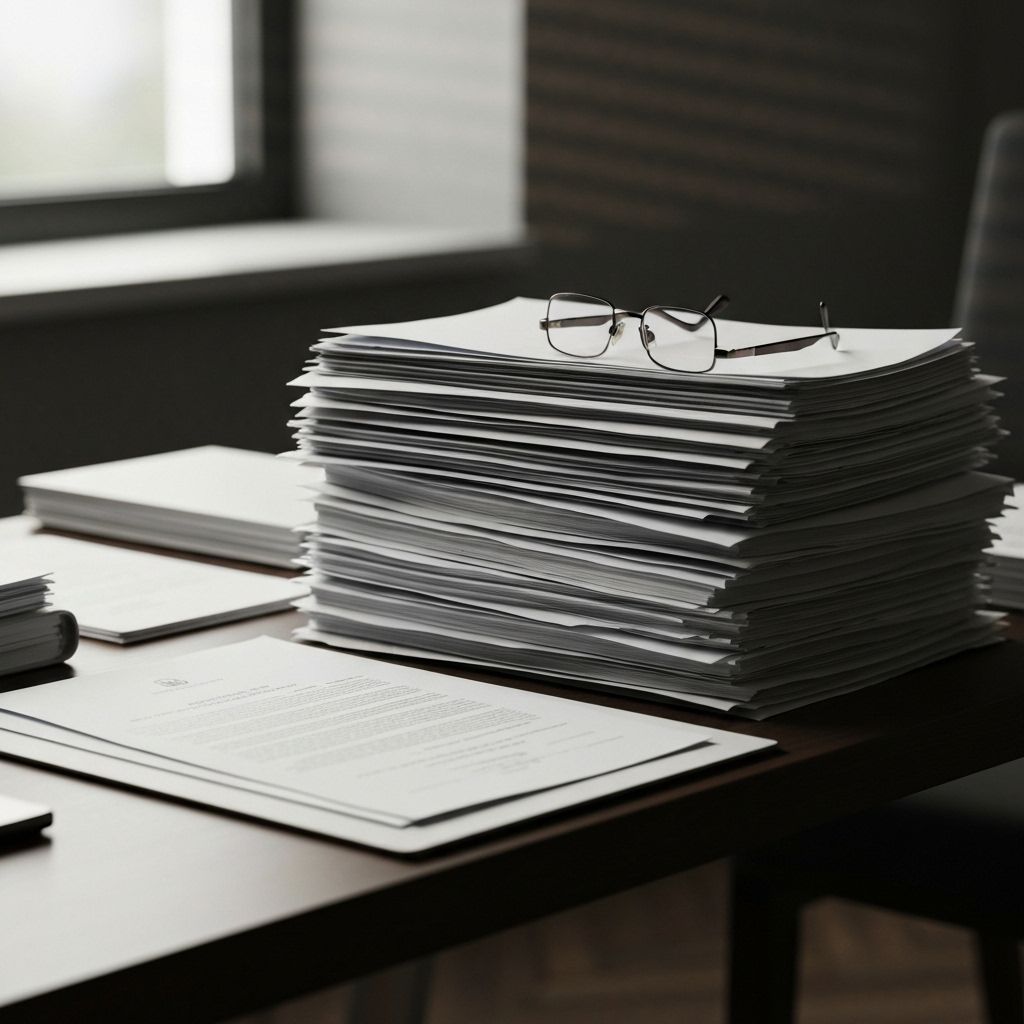 Legal documents background